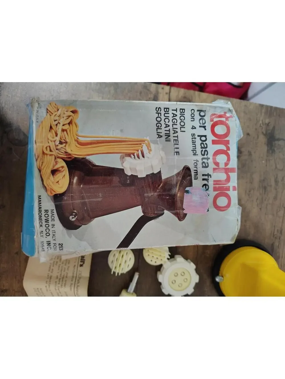 Rullinet Torchio Per Pasta Fresca Machine Vtg Extruder Italy 213 Complete